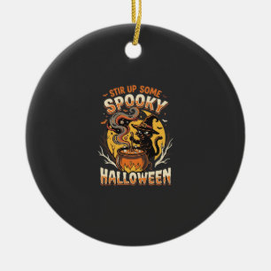 Halloween Middernacht Spreuk Magie Keramisch Ornament