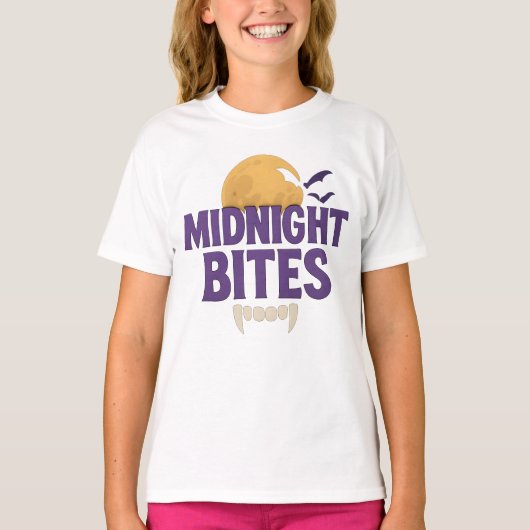 Halloween Midnight Bites Kleding Unisex T-shirt (Voorkant)
