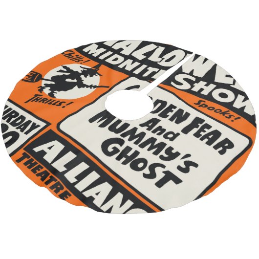 Halloween Midnite Show Kerstboom Rok (Gekanteld)