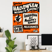 Halloween Midnite Show Poster (Thuiskantoor)