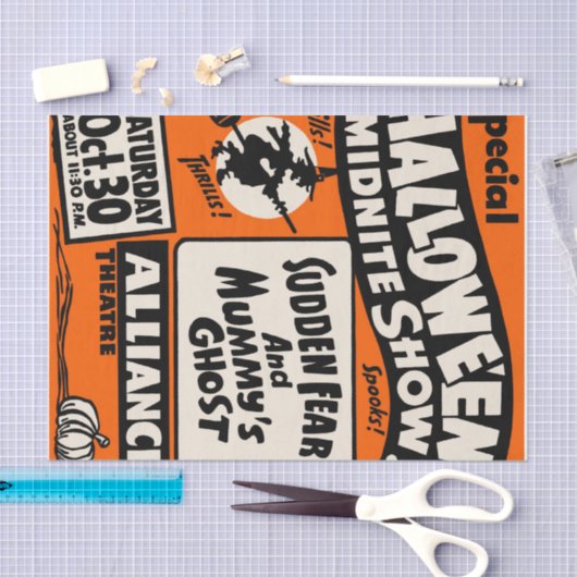 Halloween Midnite Show Tissuepapier (Craft)