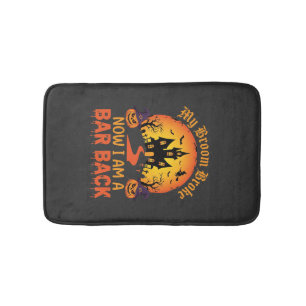 Halloween Mijn Bezem Brak Bar Back Heks Badmat