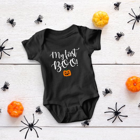 Halloween Mijn Eerste Boe! Pompoen Romper