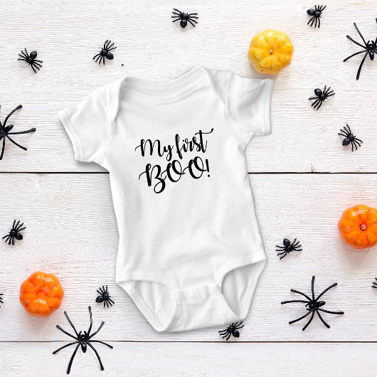 Halloween mijn eerste boe! romper