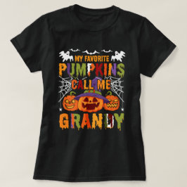 Halloween: Mijn favoriete pompoenen noemen me T-shirt