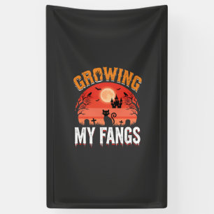 Halloween Mijn Slagtanden Laten Groeien Geheime Ka Spandoek