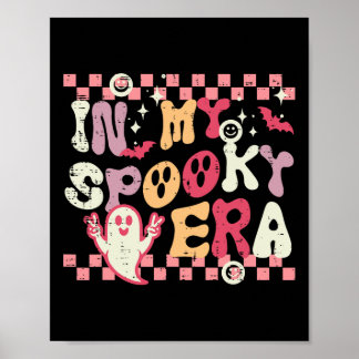 Halloween Mijn Spooky Era Retro Kostuum Groovy Vro Poster
