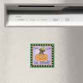Halloween Min Pin Magneet (Insitu (Vaatwasser))