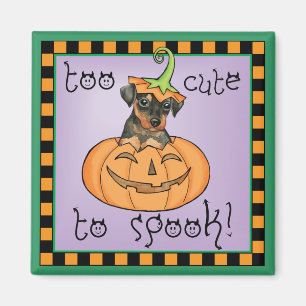 Halloween Min Pin Magneet