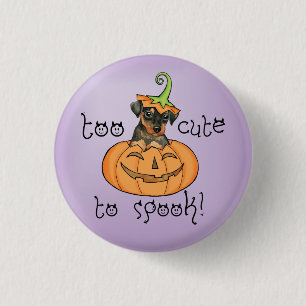 Halloween Min Pin Ronde Button 3,2 Cm