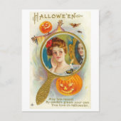 Halloween Mirror Briefkaart (Voorkant)