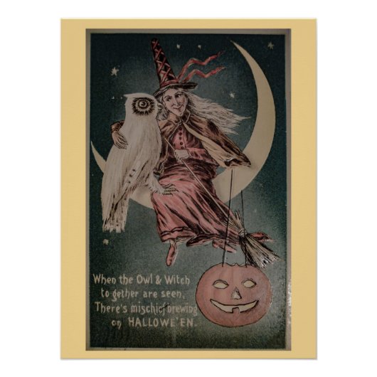  Halloween Mischief Brewing  Perfect Poster (Voorkant)