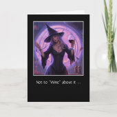 Halloween Missing You beroemd gemaakt door  Witch  Kaart (Voorkant)