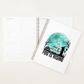 Halloween Mist Komt Opheffen Heks Pompoen Vintage Planner (Display)