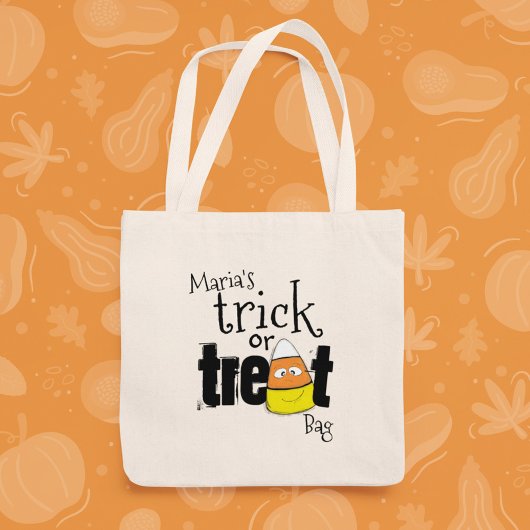Halloween Mmm...Snoepjes Snoephoorntje Script Tote Bag