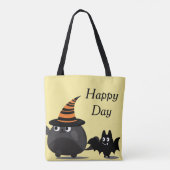  Halloween - Mochi Mummy Leader Tote Bag (Achterkant)