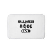 Halloween Mode Aan - Feest Halloween Pompoen Badmat (Voorkant)