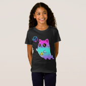 Halloween Mode: Funny Spooky Ghost T-shirt (Voorkant volledig)