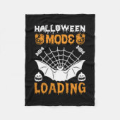 Halloween Mode Loading Birthday Fleece Deken (Voorkant)
