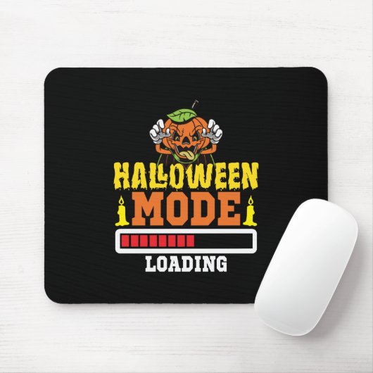 Halloween Mode Loading Birthday Muismat (Met muis)