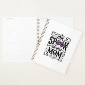 Halloween Moeder Griezelig Vintage Gravure Shirt O Planner (Display)
