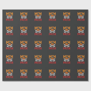 Halloween Moeder van de Patch Pompoen Heks Cadeaupapier