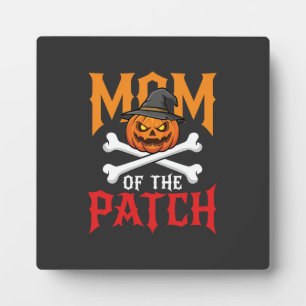 Halloween Moeder van de Patch Pompoen Heks Fotoplaat