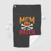 Halloween Moeder van de Patch Pompoen Heks Golfhanddoek (Insitu)