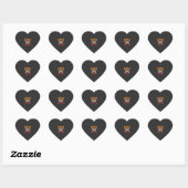 Halloween Moeder van de Patch Pompoen Heks Hart Sticker (Vel)