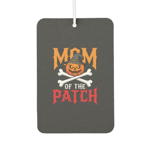 Halloween Moeder van de Patch Pompoen Heks Luchtverfrisser (Voorkant)