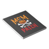 Halloween Moeder van de Patch Pompoen Heks Notitieblok (Schuin)