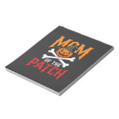 Halloween Moeder van de Patch Pompoen Heks Notitieblok (Linkerzijde)