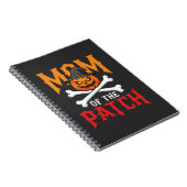 Halloween Moeder van de Patch Pompoen Heks Notitieboek (Rechterzijde)