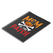 Halloween Moeder van de Patch Pompoen Heks Notitieboek (Linkerzijde)
