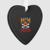 Halloween Moeder van de Patch Pompoen Heks Ornament (voorkant)