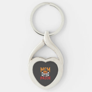 Halloween Moeder van de Patch Pompoen Heks Sleutelhanger