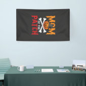 Halloween Moeder van de Patch Pompoen Heks Spandoek (Beurs)