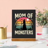 Halloween Moeder Van Monsters Heks Zonsondergang Acryl Bord (Huwelijk)