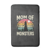 Halloween Moeder Van Monsters Heks Zonsondergang Badmat (Voorkant Verticaal)
