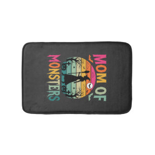 Halloween Moeder van Monsters Heks Zonsondergang Badmat