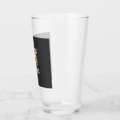 Halloween Moeder Van Monsters Heks Zonsondergang Glas (Links)