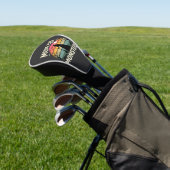 Halloween Moeder Van Monsters Heks Zonsondergang Golfheadcover (Insitu)