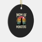 Halloween Moeder Van Monsters Heks Zonsondergang Keramisch Ornament (Rechts)