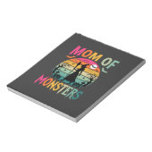 Halloween Moeder van Monsters Heks Zonsondergang Notitieblok (Linkerzijde)