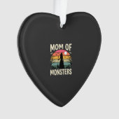 Halloween Moeder Van Monsters Heks Zonsondergang Ornament (voorkant)