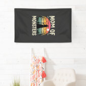 Halloween Moeder Van Monsters Heks Zonsondergang Spandoek (Insitu)