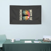 Halloween Moeder Van Monsters Heks Zonsondergang Spandoek (Beurs)