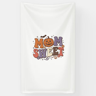 Halloween Moeder Zoete Pompoen Vintage Shirt Ontwe Spandoek