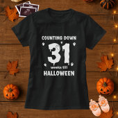 Halloween-moederschap telt 31 weken af t-shirt