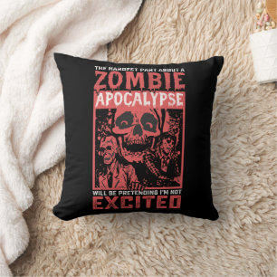 Halloween Moeilijkste Deel Over Zombie Apocalyps Kussen